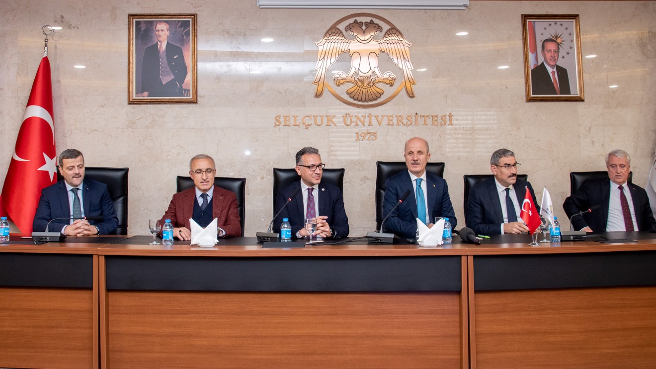 YÖK Başkanı Prof. Dr. Özvar, Selçuk Üniversitesi Senato Toplantısı’na katıldı